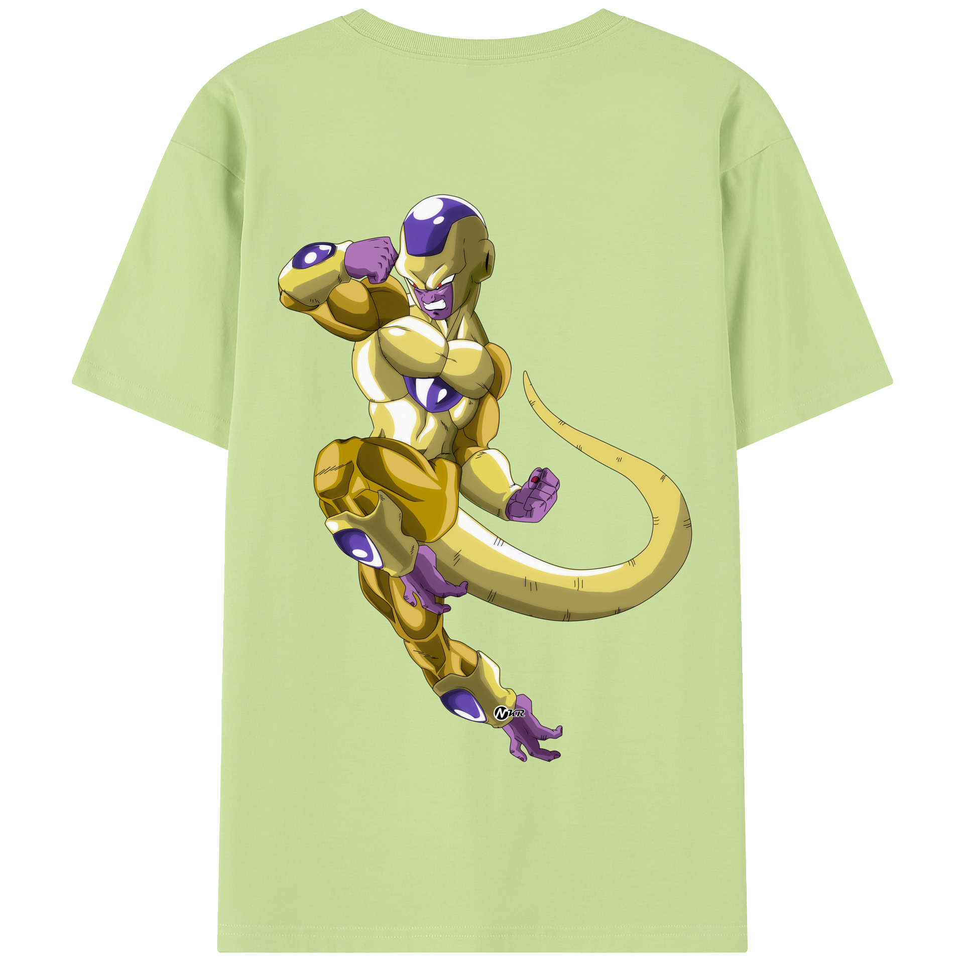 （画像用） ドラゴンボール フリーザ DRAGON BALL Frieza 綿100％半袖Tシャツ（背面プリント）